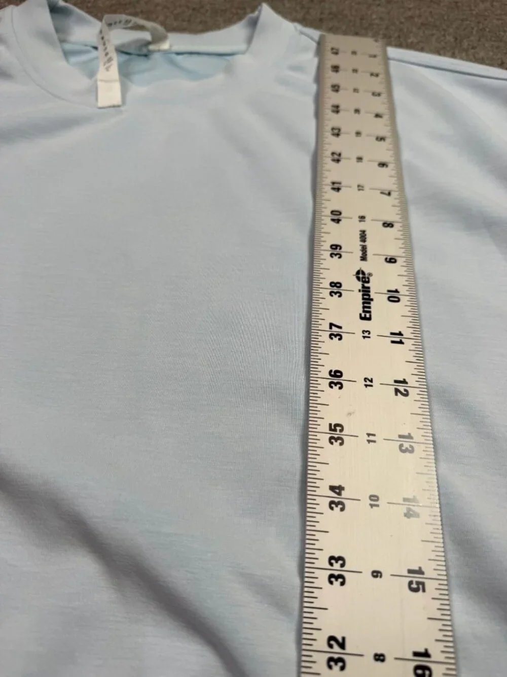 Lululemon Softstreme Perfectly Oversized Cropped Crew Size 6 Powder Blue